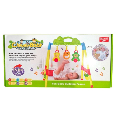 Kệ đồ chơi chữ A CleverBaby