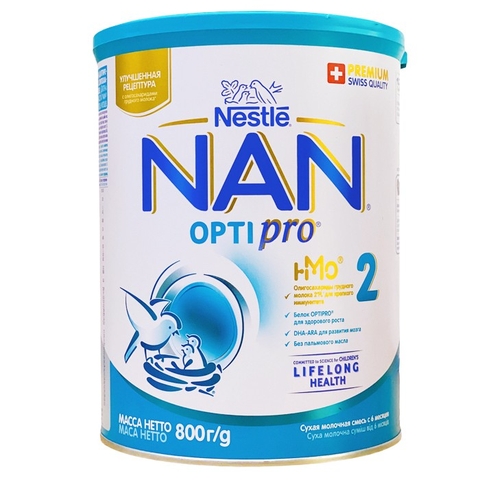 Sữa Nan Nga 800gr cho bé