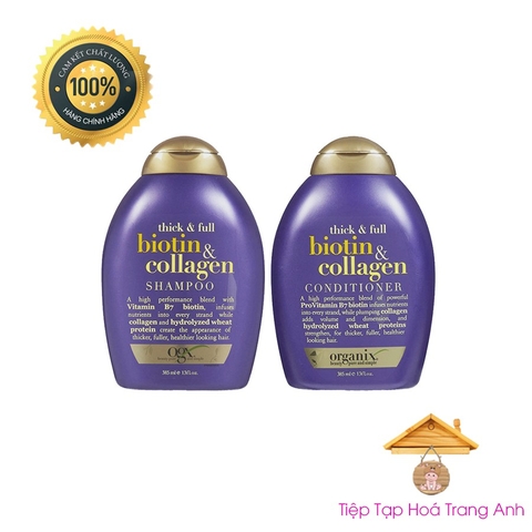 Cặp gội xả Biotin