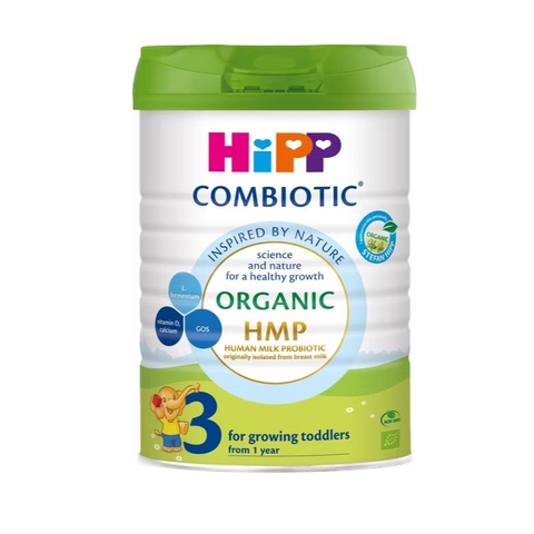Sữa HiPP Organic Combiotic số 3 800g (1-3 tuổi)