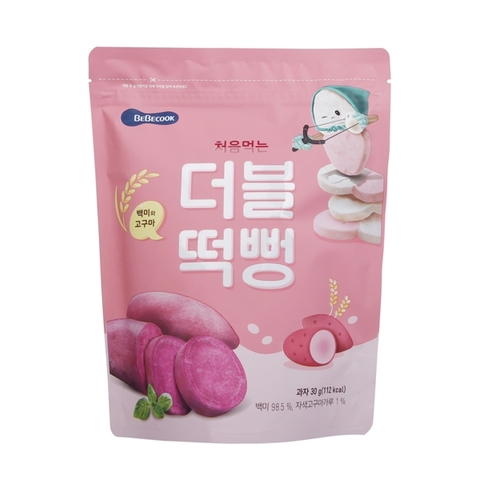 Bánh gạo Dẹt hữu cơ Bebecook (6 tháng)
