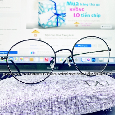 Kính chống tia UV, ánh sáng xanh của tivi, ipad, điện thoại... BAOEYEWEAR Hàn Quốc