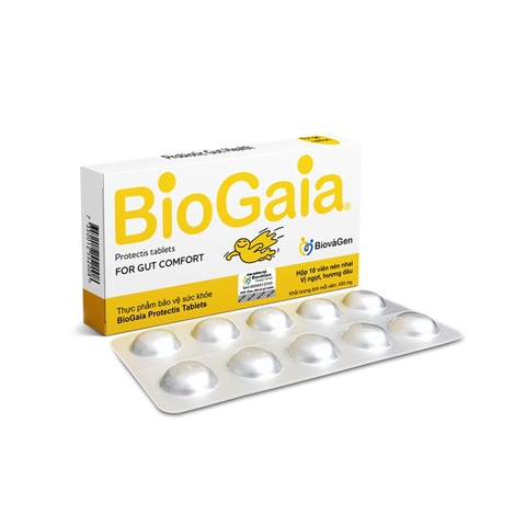 Men vi sinh Biogaia viên bổ sung lợi khuẩn 10 viên (2 tuổi+)