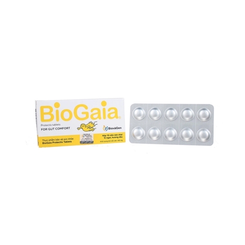 Men vi sinh Biogaia viên bổ sung lợi khuẩn 10 viên (2 tuổi+)