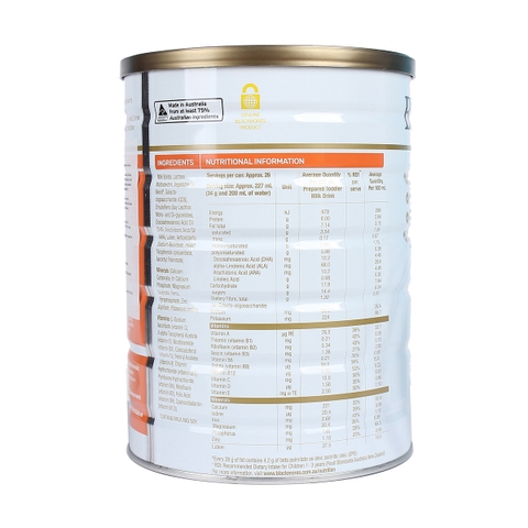 Sữa Blackmores Úc số 3 900gr (>12 tháng)