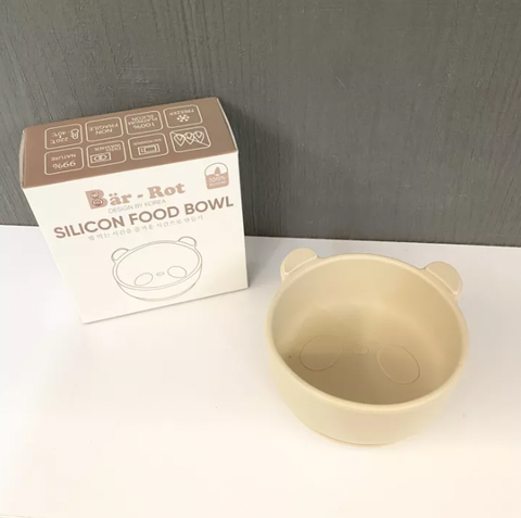 Bát ăn dặm silicon đế hít Bar-Rot