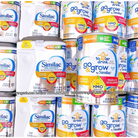 Sữa Similac Go & Grown Toodler Non GMO Mỹ 1.13kg