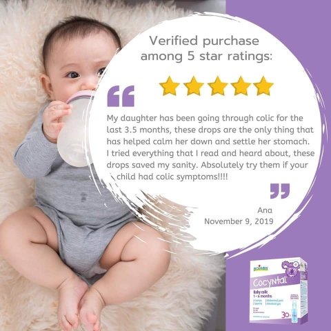 Muối uống chống đầy hơi Boiron Cocyntal