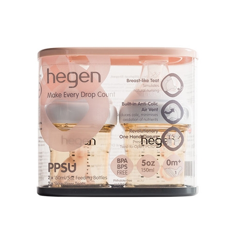 Bình sữa Hegen cổ trắng