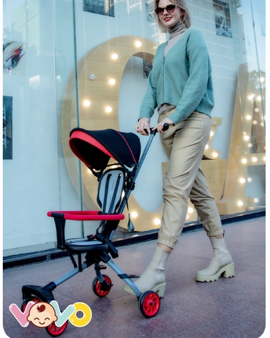 Xe đẩy VOVO gấp gọn VO-0206