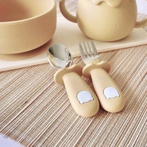 Set thìa dĩa gấu Bar-Rot kèm hộp đựng