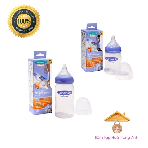 Bình và núm Lanshinoh cho bé