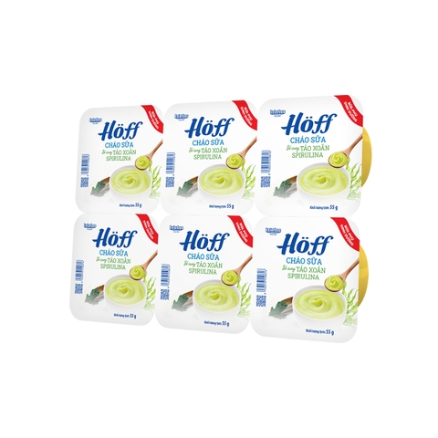 Cháo sữa Hoff bổ sung tảo xoắn (6 tháng)