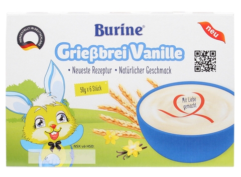 Cháo sữa Burine