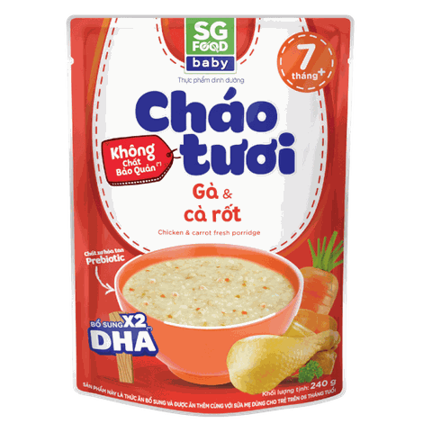 Cháo tươi baby SG Food