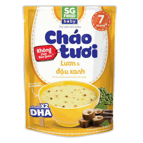 Cháo tươi baby SG Food