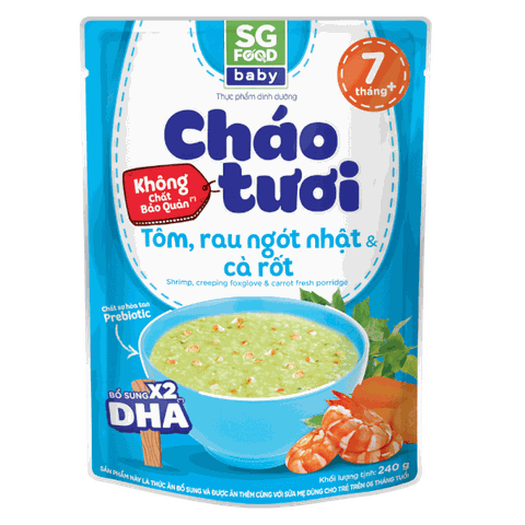Cháo tươi baby SG Food