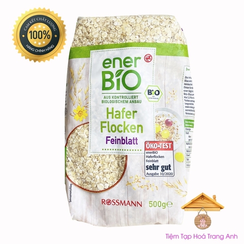 Yến mạch cán dẹt ener Bio Rossmann