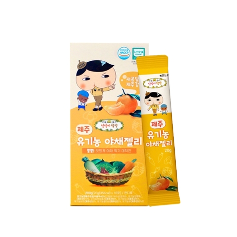 Thạch Rau Củ Quả Hữu Cơ JEJU hộp 10 gói