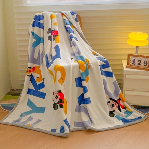 Chăn lông tuyết Disney