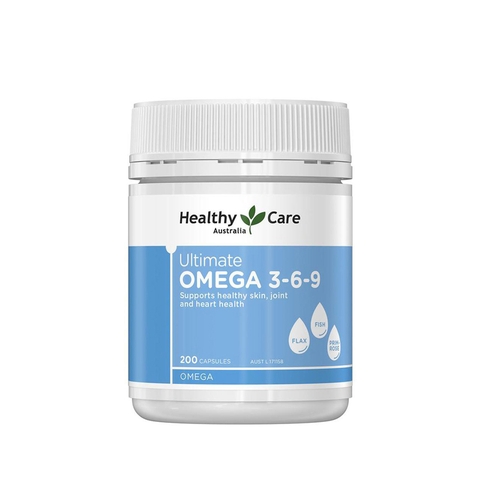 Viên Omega 369 Healthy Care 200 viên