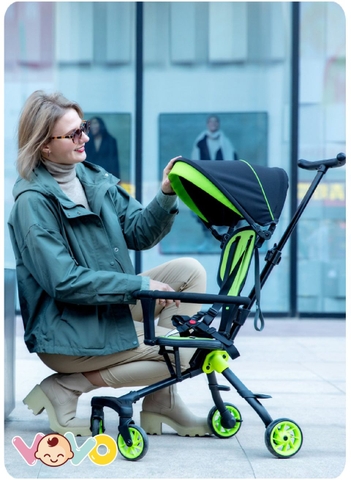 Xe đẩy VOVO gấp gọn VO-0206