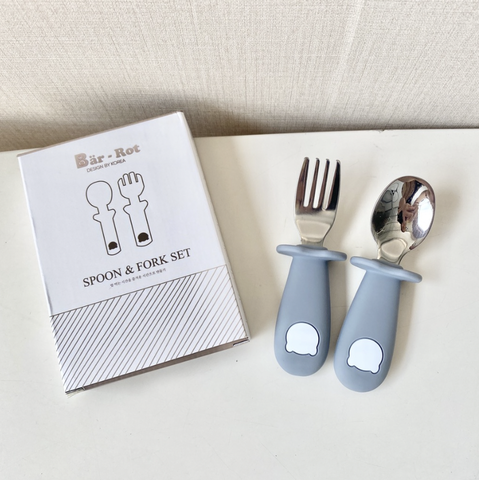 Set thìa dĩa gấu Bar-Rot kèm hộp đựng