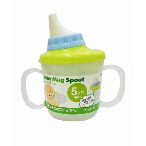 Cốc tập uống nước Baby Mug Spout Nhật (5 tháng+)