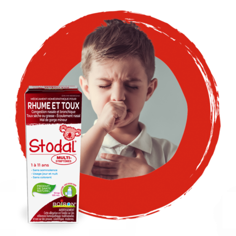 Siro trị ho, cảm cúm Boiron Stodal Canada (1-11 tuổi)