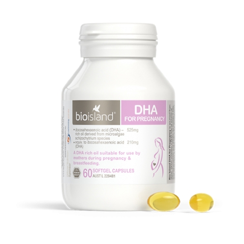 Viên DHA bioisland cho bà bầu