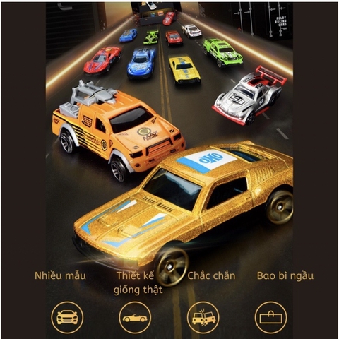 Bộ 30 xe ô tô cao cấp Alloy Racing Cars Mideer