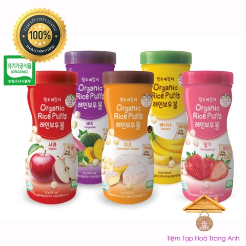 Bánh bi gạo hữu cơ Farm To Family