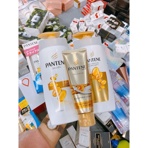 Set dầu gội,xả,ủ Pantene Nhật