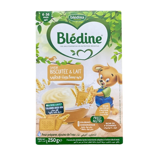 Bột ăn dặm Bledina 250g (6-36 tháng)