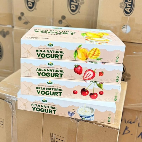 Sữa chua nguội Arla vỉ 6 hộp x 100gr (1 tuổi+)