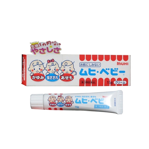 Kem bôi muỗi, côn trùng đốt Muhi (1 tháng+)