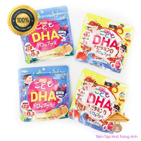 Kẹo vitamin Unimat Riken cho bé