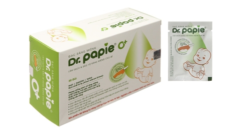 Rơ lưỡi Dr. Papie hộp 10 gói
