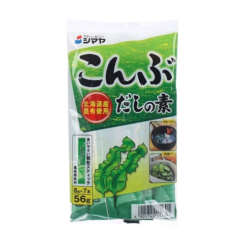 Hạt nêm tảo bẹ Dashi Shimaya 56gr Nhật