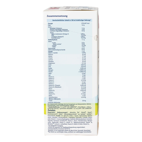 Sữa Hipp Combiotik nội địa Đức 600g số 1 (0-6 tháng)