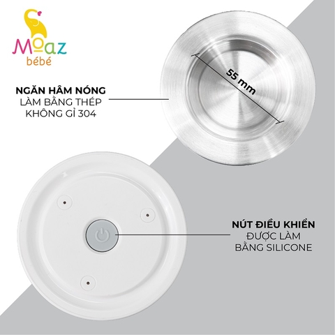 Máy hâm sữa di động không dây Moaz BéBé MB - 041
