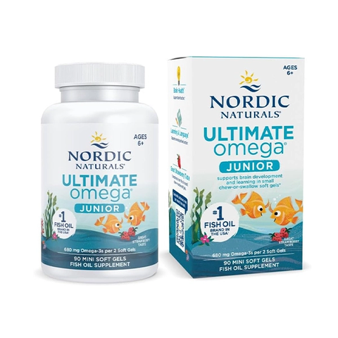 Viên uống dầu cá Nordic Naturals Ultimate Omega Junior 90 viên