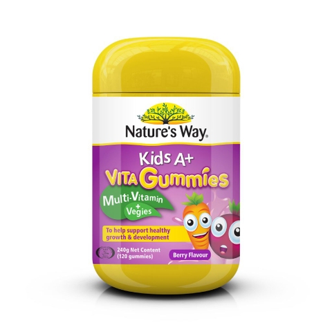Kẹo dẻo Vita Gummies Nature's Way (2 tuổi+)
