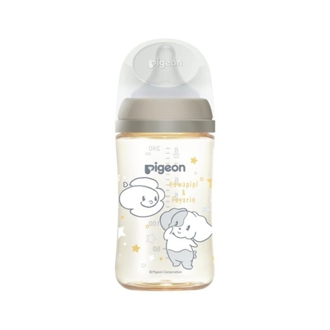 Bình sữa Pigeon PPSU in họa tiết