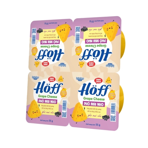 Phô mai nho Hoff (4hx55g)