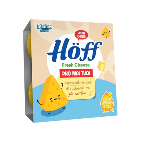 Phô mai tươi Hoff (4hx55g)