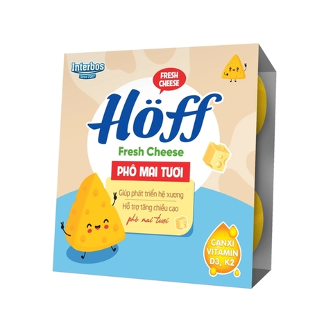 Phô mai tươi Hoff (4hx55g)