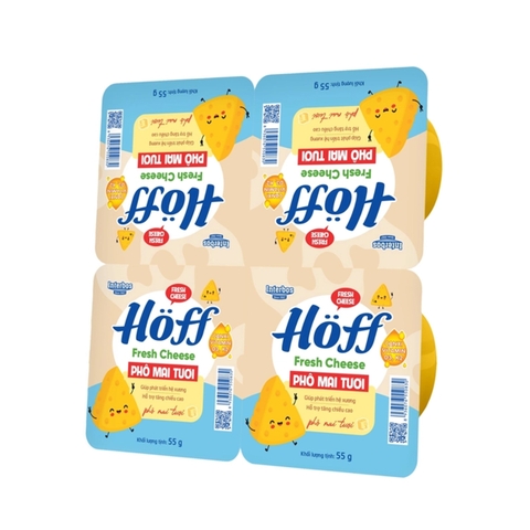 Phô mai tươi Hoff (4hx55g)