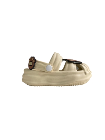 Dép sục mũi sò ZHUBABA Gấu kem