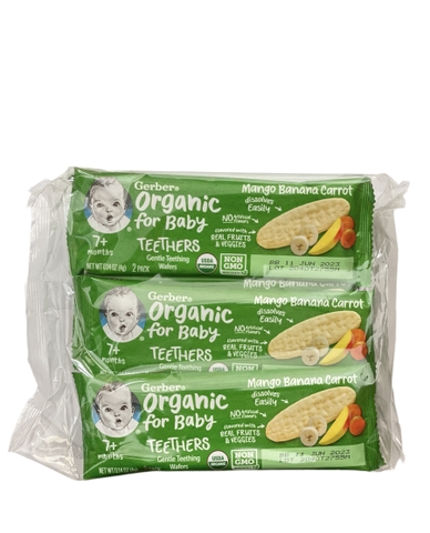 Bánh gạo Gerber Organic for Baby (7 tháng+)